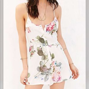 Urban Outfitters vacancy floral romper